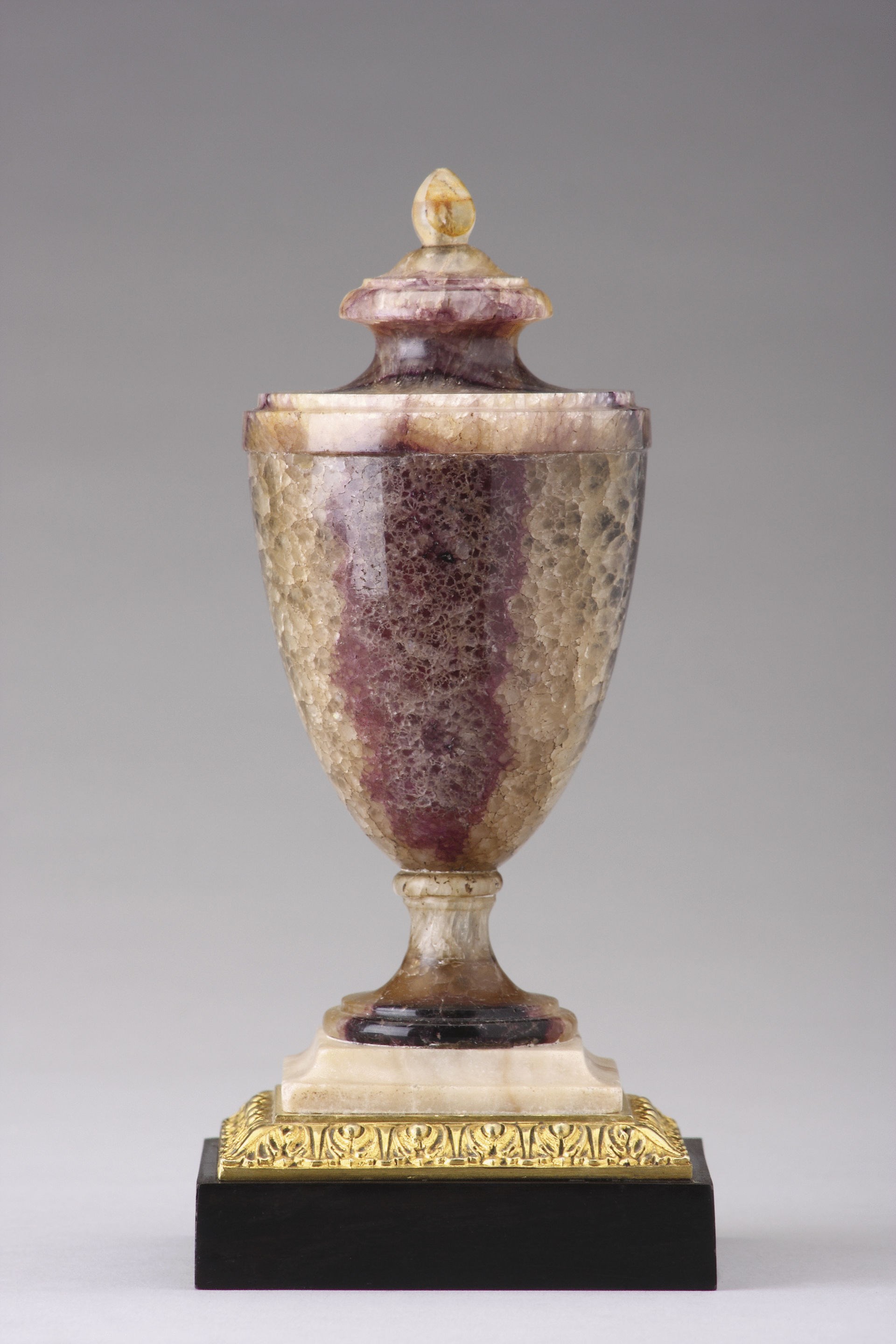 Derbyshire Blue John Small Neoclassical Urn Shaped Vase